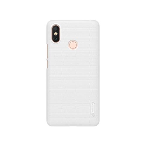 Чехол для Xiaomi Mi Max 3 Nillkin Frosted Shield (White/Белый) 