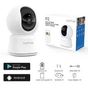 IP камера Laxihub Security Camera P2 EU (White) - 2