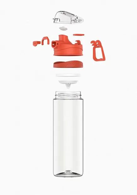 Xiaomi Quange Tritan Bottle 480ml (Orange) - 5