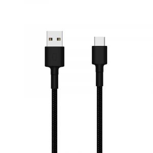 Кабель Xiaomi MI Micro USB Braided Kevlar Cable 100 см SJX13ZM (Black) - 1