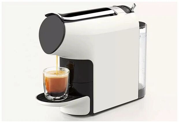 Кофемашина Scishare Capsule Coffee Machine S1104 (White) - 7