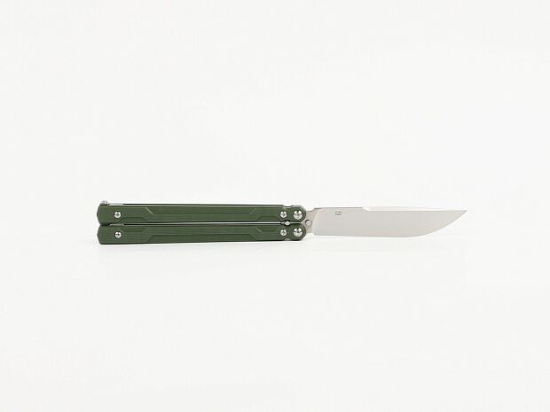 Нож-бабочка Ganzo G766-GR, зеленый - 2
