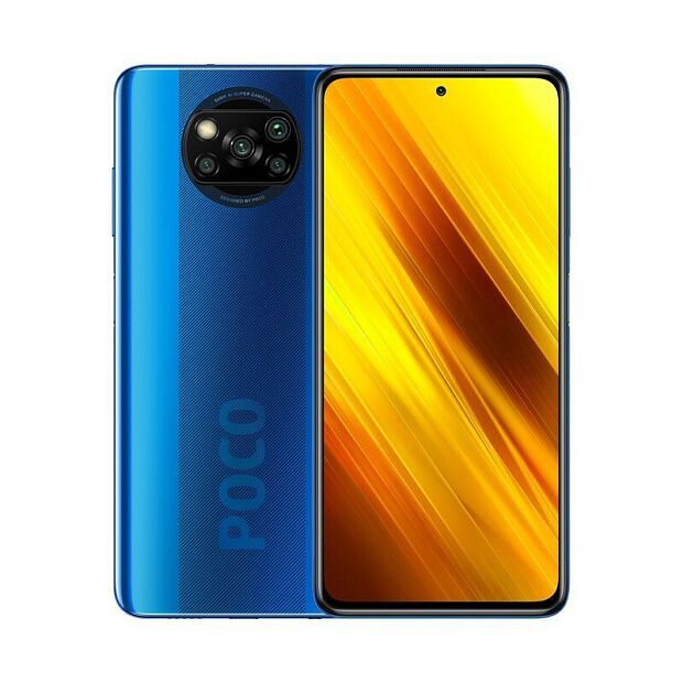 Смартфон POCO X3 NFC 6/128GB EAC (Blue) - 1