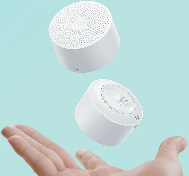 Xiaomi Mi Compact Bluetooth Speaker 2 (White) - 2