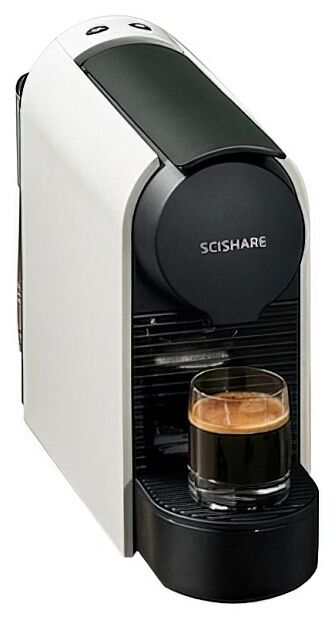 Кофемашина Scishare Capsule Coffee Machine S1104 (White) - 2