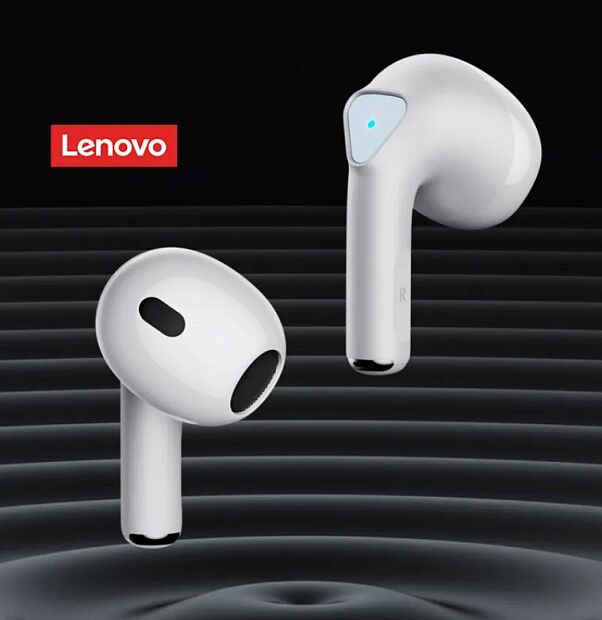 Беспроводные наушники Lenovo LivePods LP80 (White) - 6