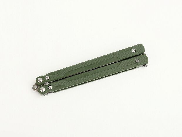 Нож-бабочка Ganzo G766-GR, зеленый - 5