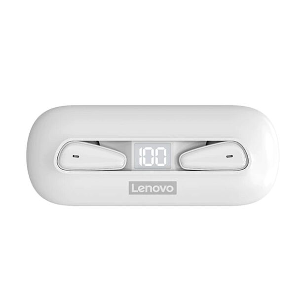 Беспроводные наушники Lenovo XT95 True Wireless Earbuds (White) - 1