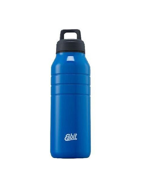 Бутылка для воды Esbit MAJORIS DB680TL-B, из нержавеющей стали, синяя, 0.68 л - 1