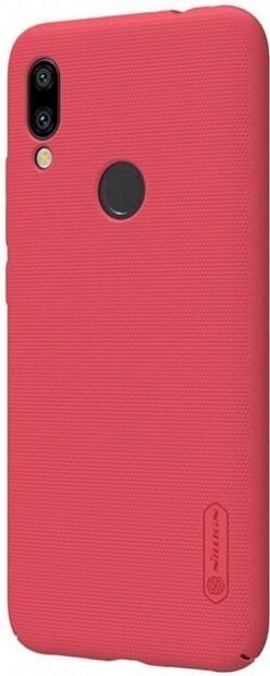 Чехол для Redmi 7/ Redmi Y3 Nillkin Super Frosted Shield Case (Red/Красный) - 5