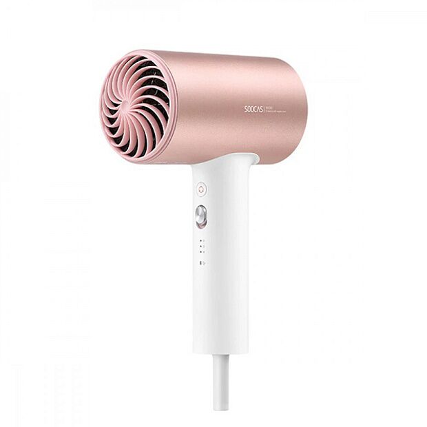 Фен для волос Soocas H5 (Pink) без диффузора (1 насадка) - 1