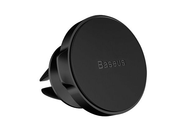 Автомобильный держатель BASEUS Small ears, магнитный, черный, на воздуховод, компактный с регулировкой - 5