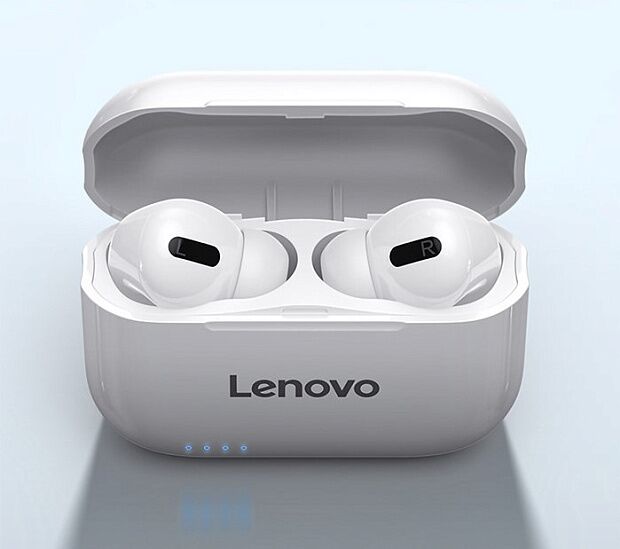 Беспроводные наушники Lenovo LivePods LP1S (White) - 2