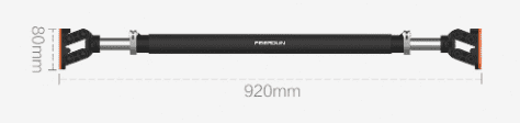 Xiaomi FED Household Punch-Free Horizontal Bar Pull-Ups 920 mm. (Black) - 5