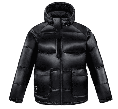Xiaomi Detective Comics Anniversary Style Thicken Cold Down Jacket (Black) - 1