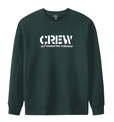 Толстовка Mitownlife Cotton Heavy Original Print Sweater Crew (Green/Зеленый) 