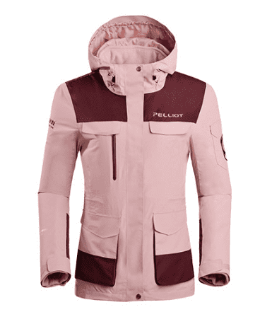 Куртка Pelliot Tooling Waterproof And Breathable Warm Jacket (Pink/Розовый) 