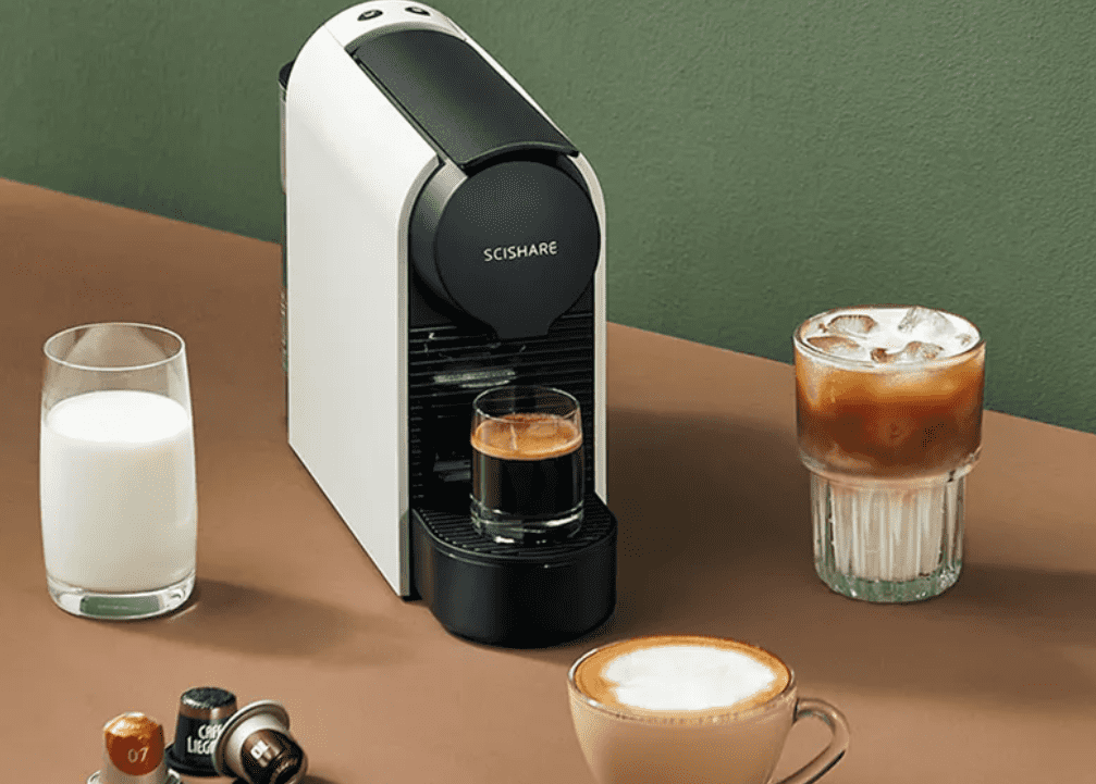 Дизайн кофемашины Scishare Capsule Coffee Machine S1104