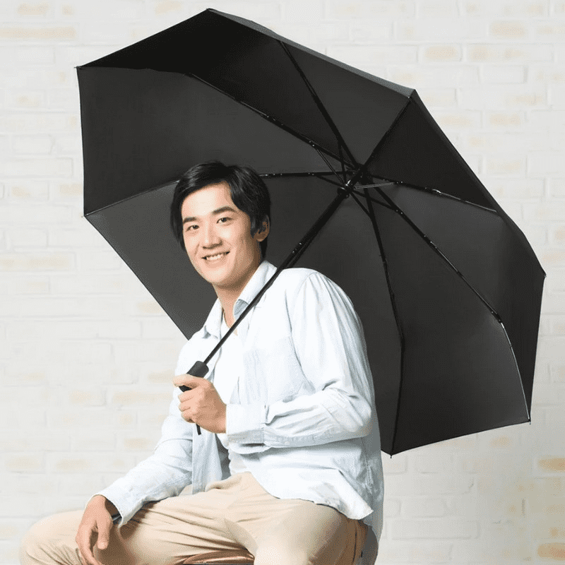 Пример использования зонта Зонт Xiaomi Umbracella Super Large Automatic Umbrella