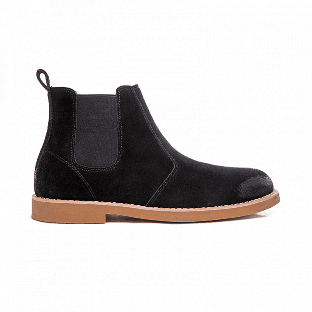 Мужские ботинки Maishi Leather Chelsea Boots (Black/Черный) 