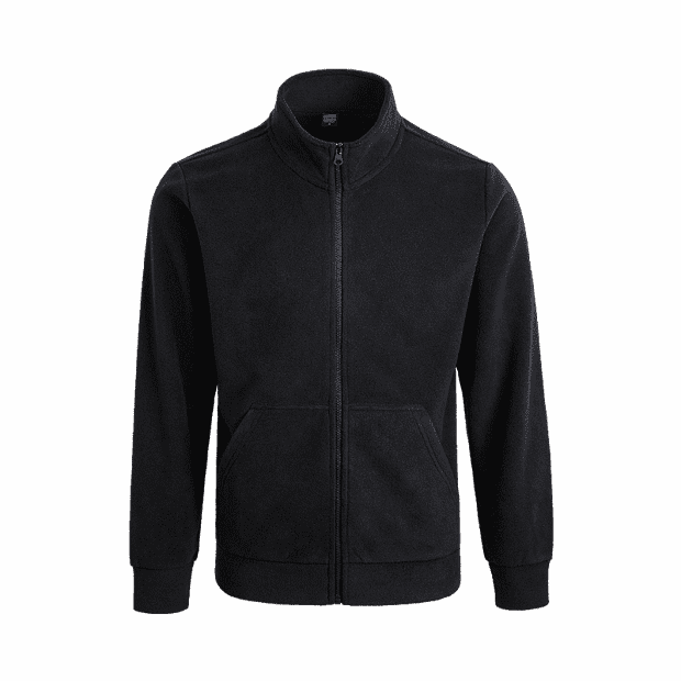 Мастерка Xiaomi Cotton Smith Fleece Zipper Sweater Mens Section (Black/Черный) 