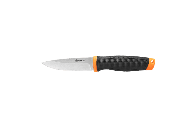 Нож Ganzo G806 черный c оранжевым, G806-OR - 4